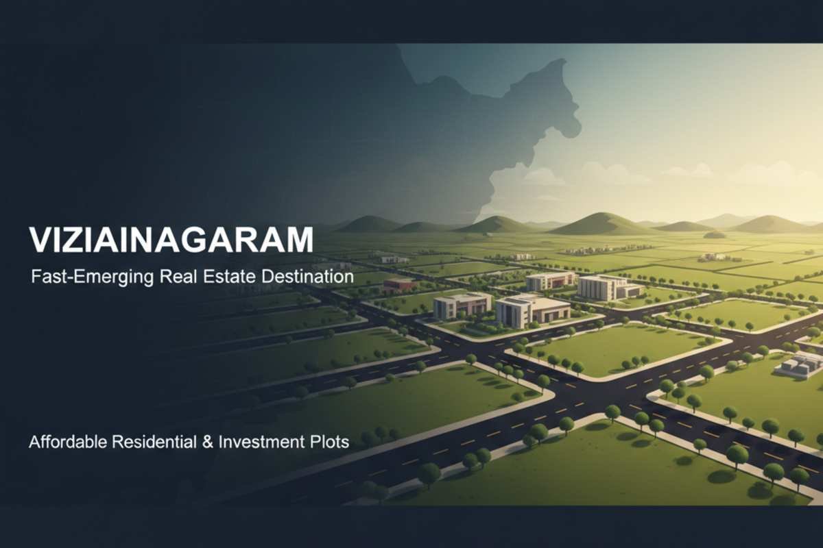 Home Vizianagaram emerging townscape with gated community open plots and avenue roads