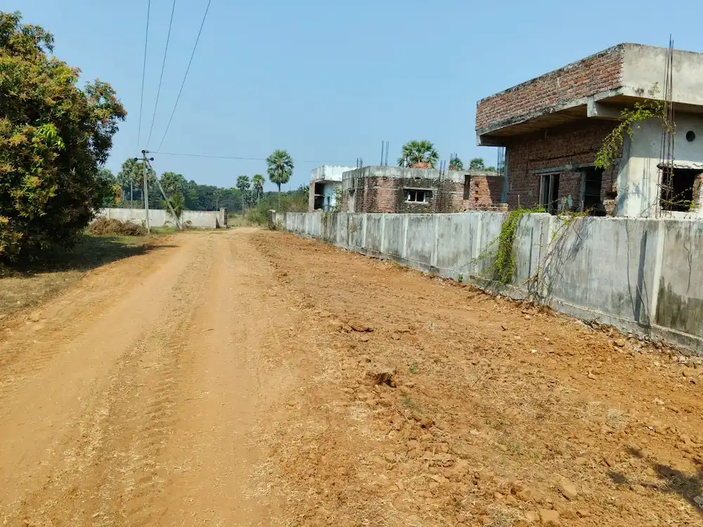 Residential Open Plots Near Developed Houses