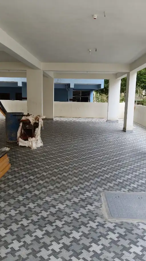 Cellar parking area at Happy Family Residence 3BHK flats in Pendurthi
